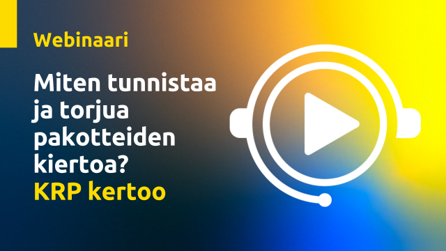 KRP kertoo: Näin tunnistat ja ehkäiset pakotteiden kiertoa