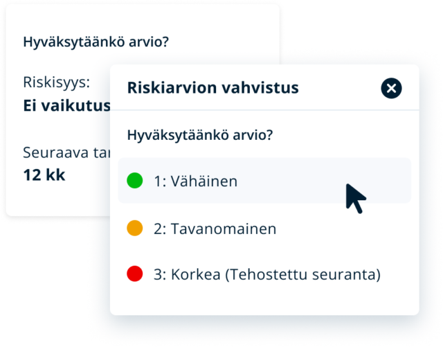 Riskiarvion teko Netvisor KYCillä
